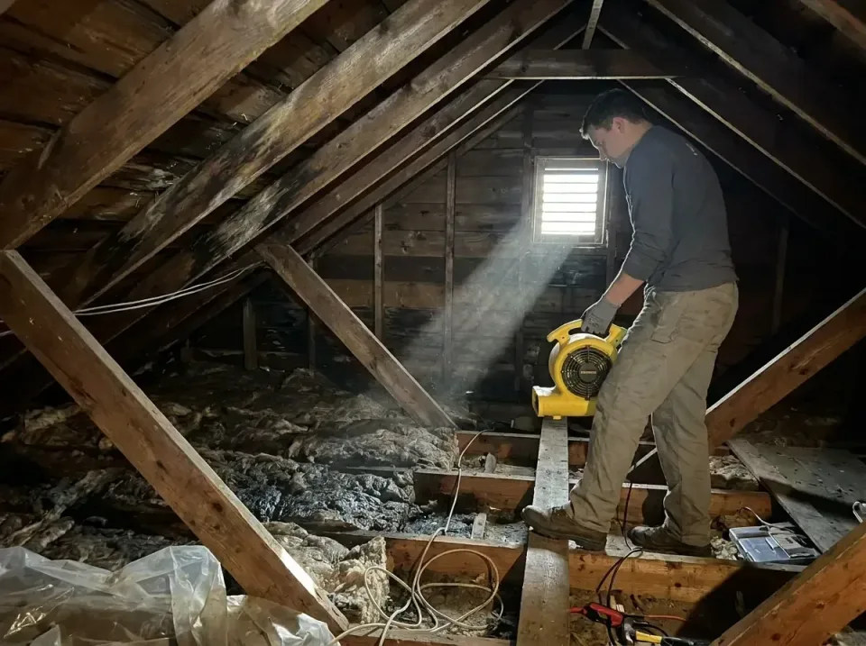 attic-water-damage-drying-proc-007 — frequently asked questions, Emergency Water Extraction & 24/7 Flood Response in Oaklyn,…